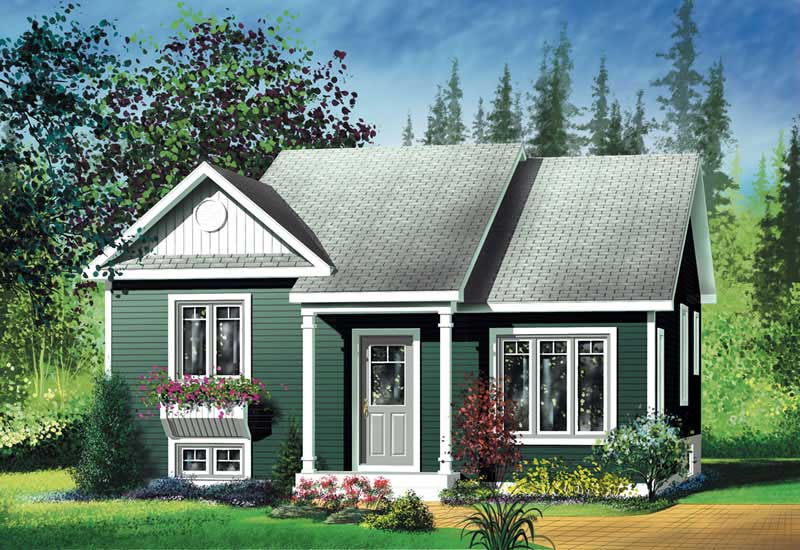 Main image for house plan # 12763