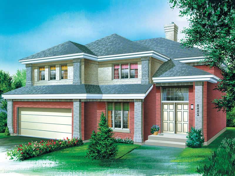 Craftsman home (ThePlanCollection: Plan #157-1247)