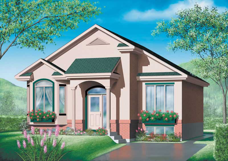 Main image for house plan # 12580