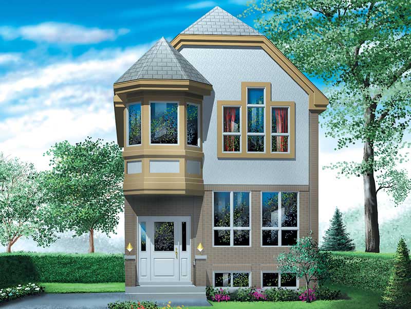 Small House Plans home (ThePlanCollection: Plan #157-1279)