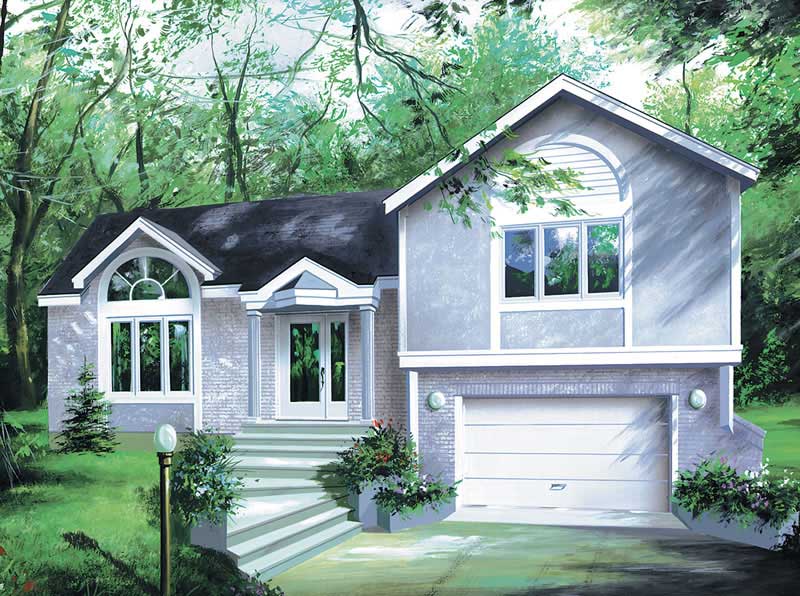 Craftsman home (ThePlanCollection: Plan #157-1297)