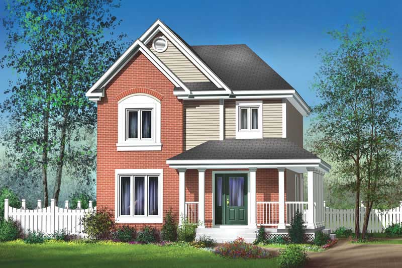Main image for house plan # 12889