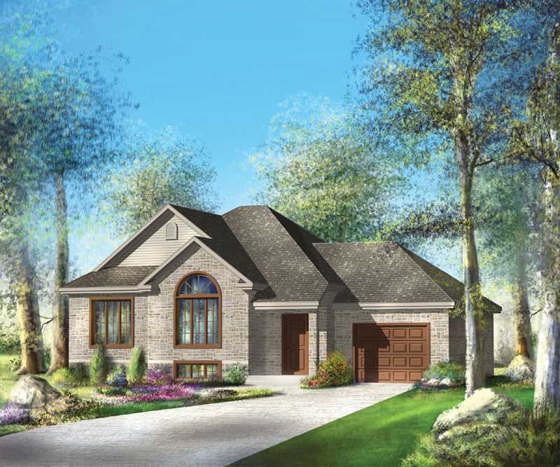 Craftsman home (ThePlanCollection: Plan #157-1305)