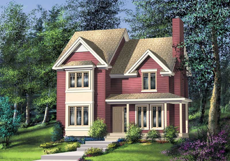 Main image for house plan # 12918