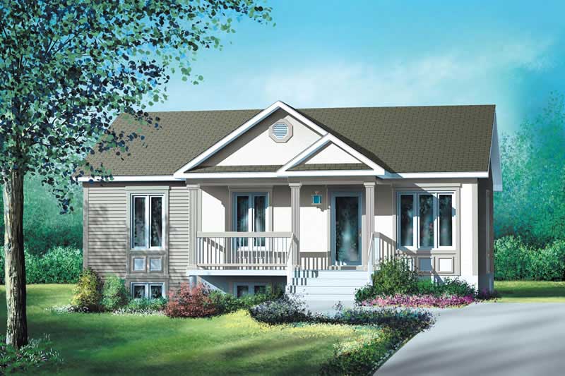 Main image for house plan # 12689