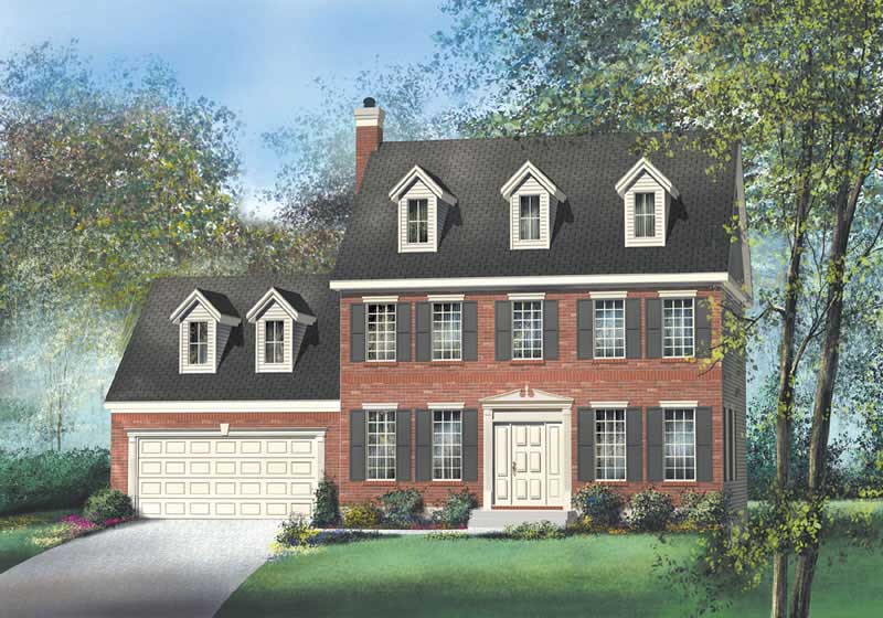 Multi-Level home (ThePlanCollection: Plan #157-1351)