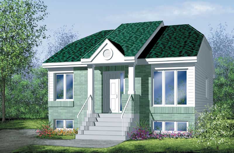 Main image for house plan # 12619