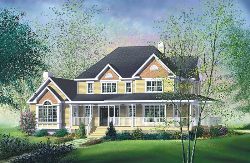 Multi-Level home (ThePlanCollection: Plan #157-1386)