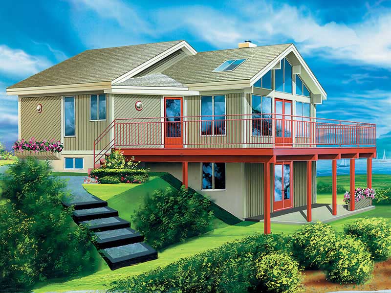 Main image for house plan # 12445