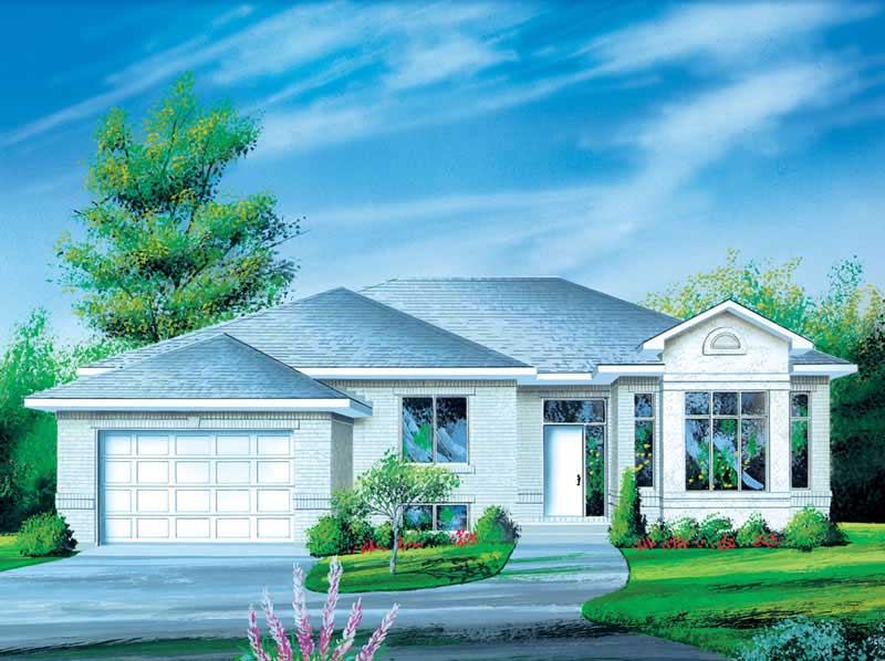 Craftsman home (ThePlanCollection: Plan #157-1426)