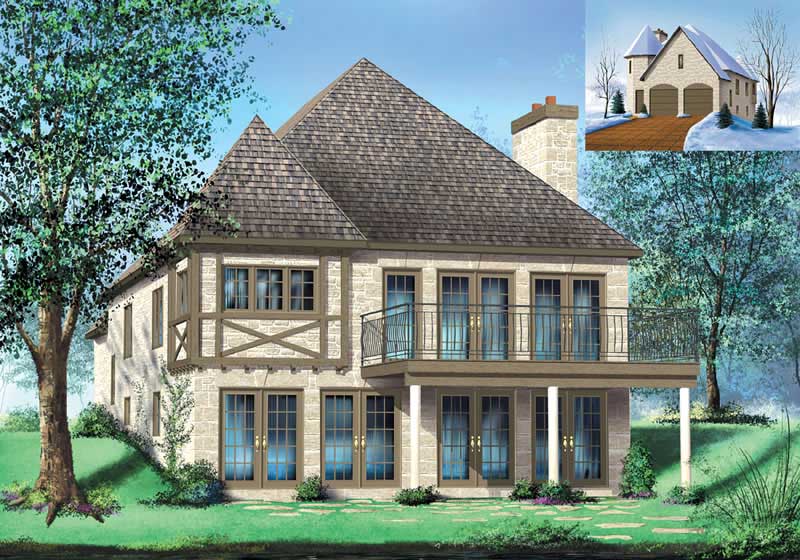 Main image for house plan # 12261