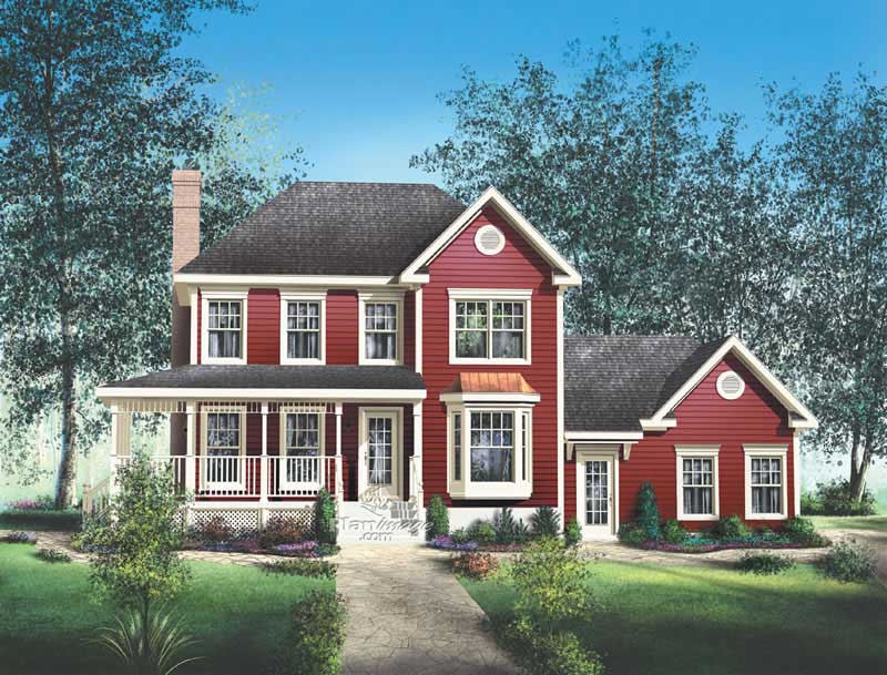 Multi-Level home (ThePlanCollection: Plan #157-1437)
