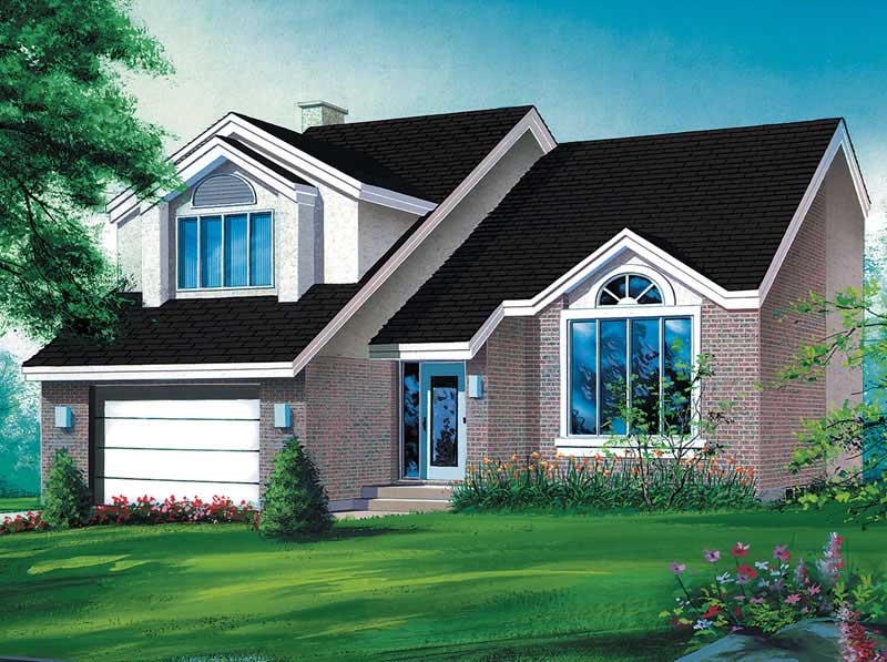 Craftsman home (ThePlanCollection: Plan #157-1468)