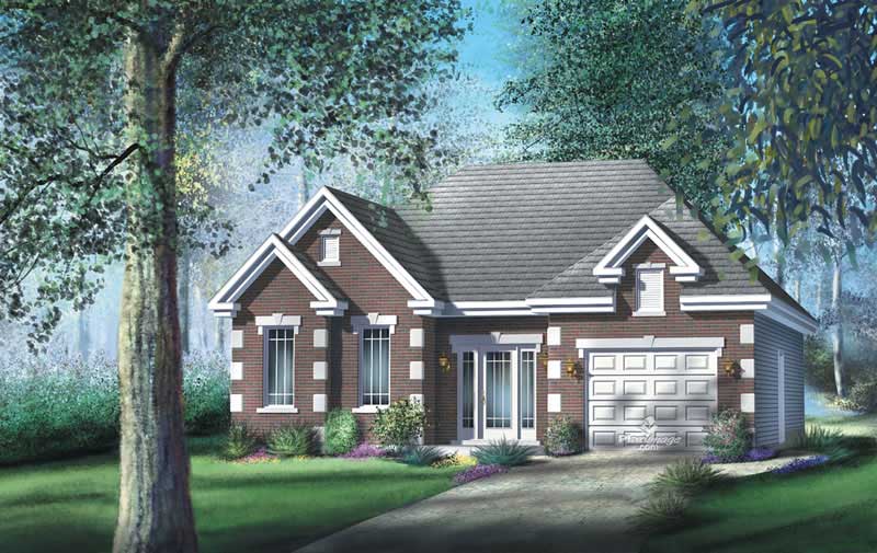Craftsman home (ThePlanCollection: Plan #157-1476)