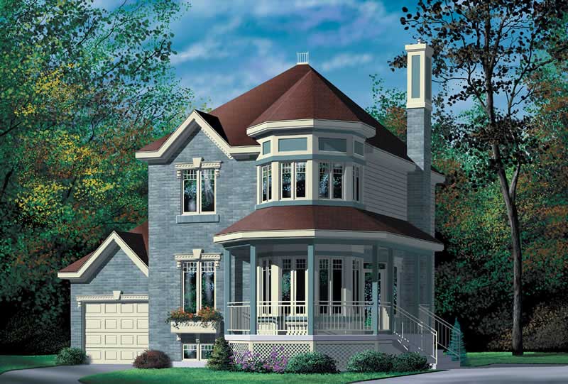 Small House Plans home (ThePlanCollection: Plan #157-1483)
