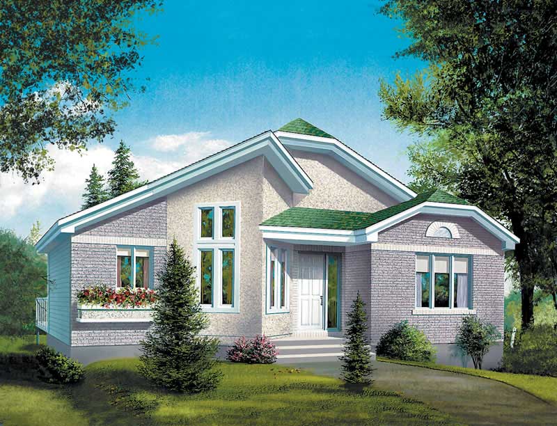 Craftsman home (ThePlanCollection: Plan #157-1512)