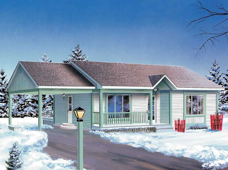 Main image for house plan # 12485