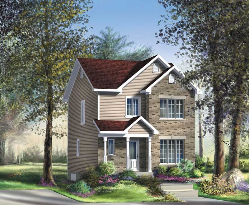Main image for house plan # 12982