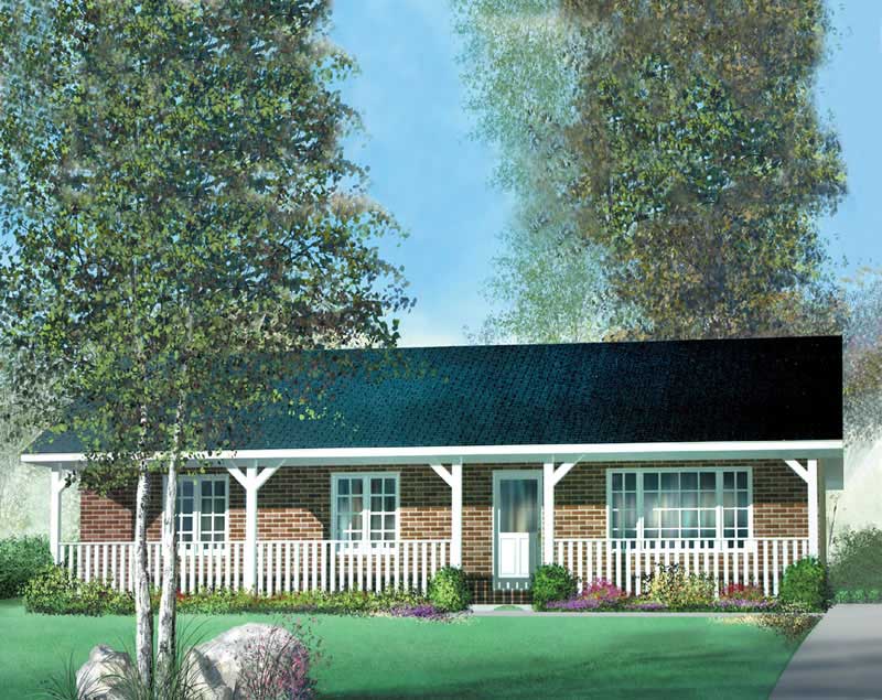 Main image for house plan # 12748