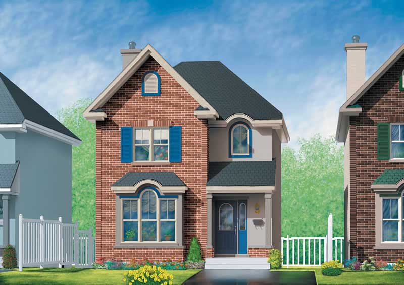 Craftsman home (ThePlanCollection: Plan #157-1651)