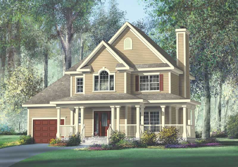 Multi-Level home (ThePlanCollection: Plan #157-1654)