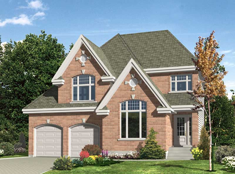 Color Rendering of this house plan