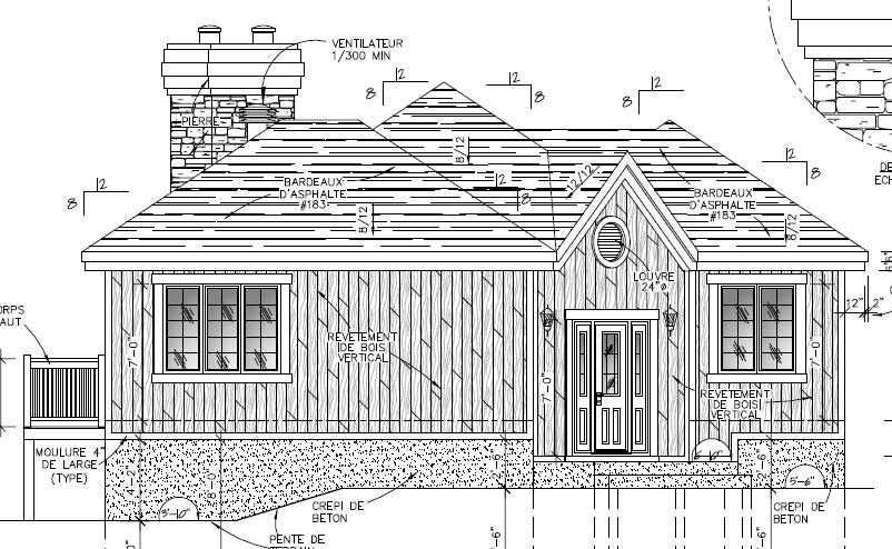 Home Plan Front Elevation of this 3-Bedroom,1996 Sq Ft Plan -158-1153