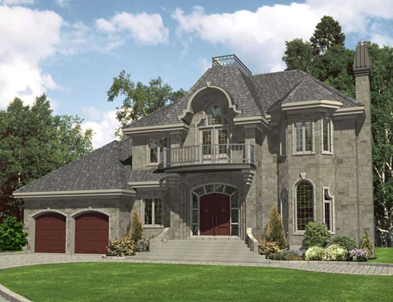 Main image for house plan # 9345