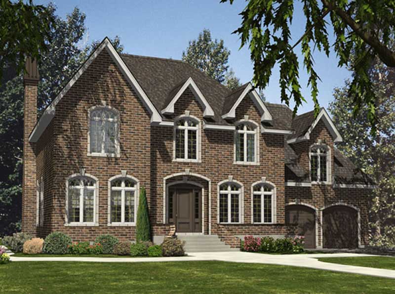 Main image for house plan # 9347