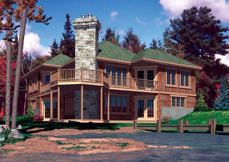 Main image for house plan # 9371