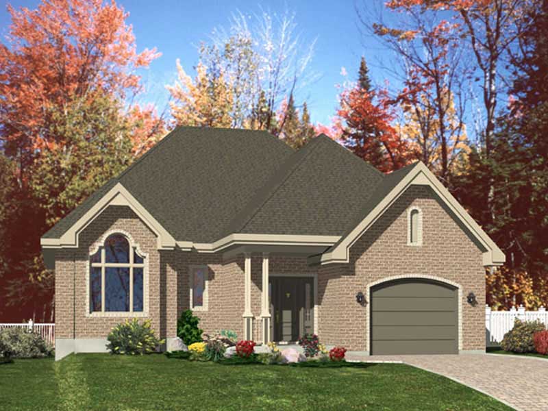 Main image for house plan # 9372