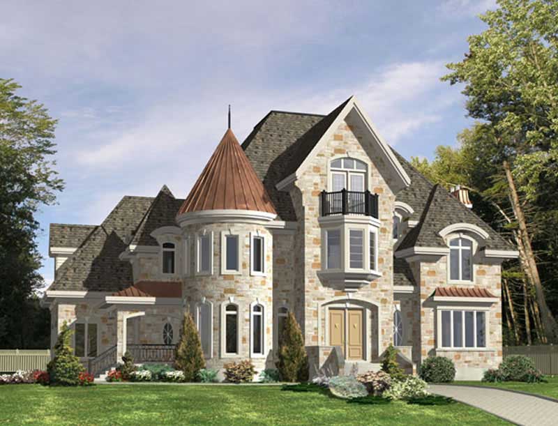 Main image for house plan # 9385