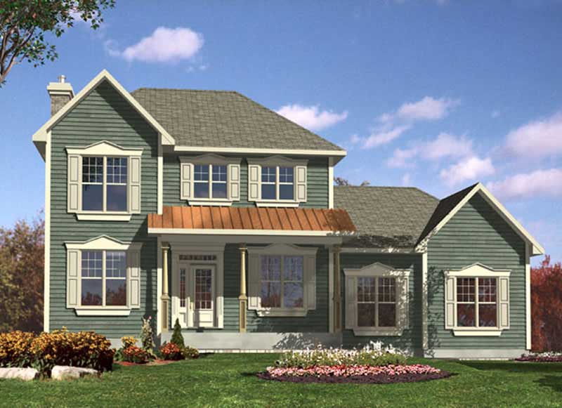 Main image for house plan # 9375