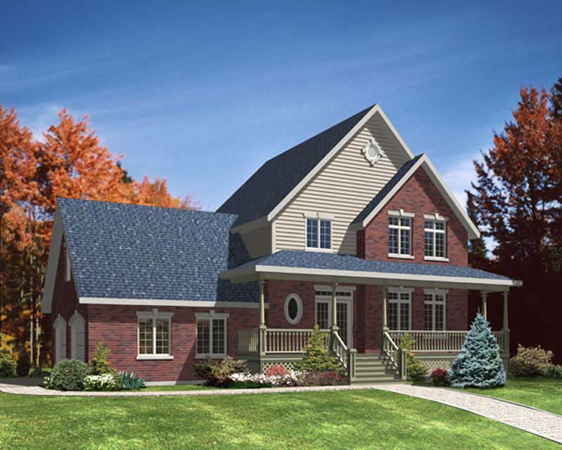 Main image for house plan # 9376