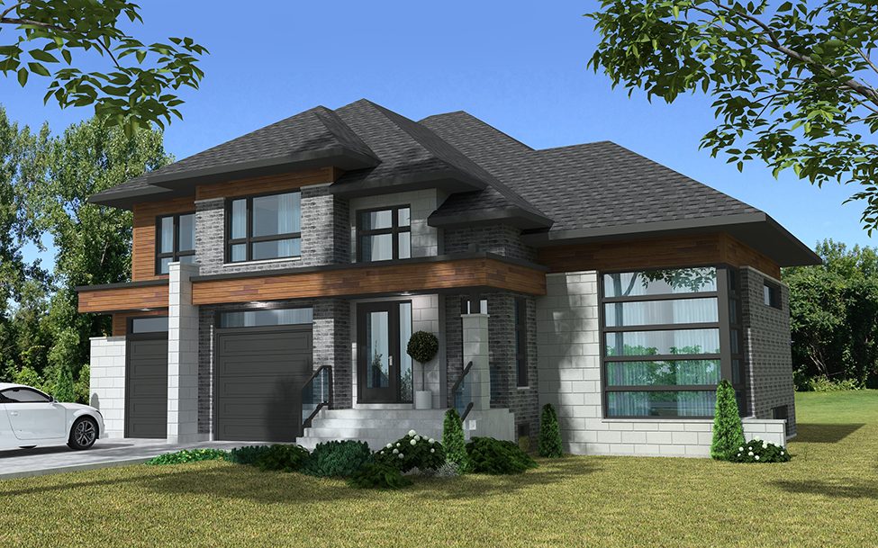 Front elevation of Cottage home (ThePlanCollection: House Plan #158-1305)