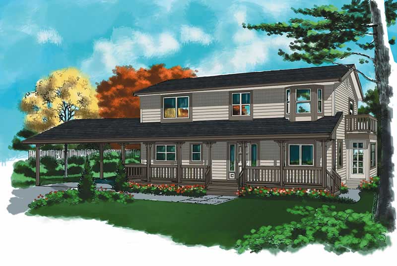 Main image for house plan # 17868