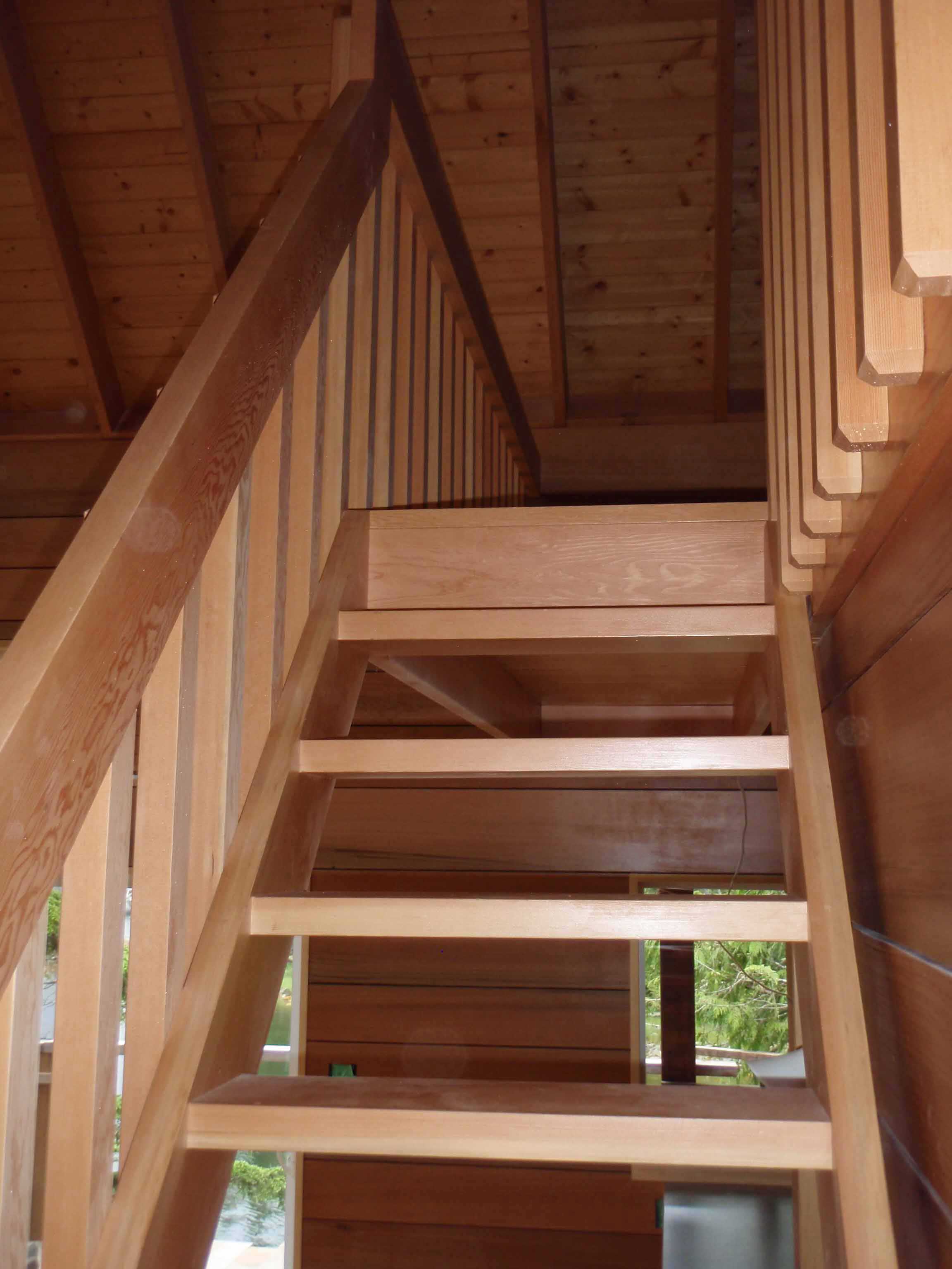 Stairs of this 1-Bedroom,582 Sq Ft Plan -160-1020