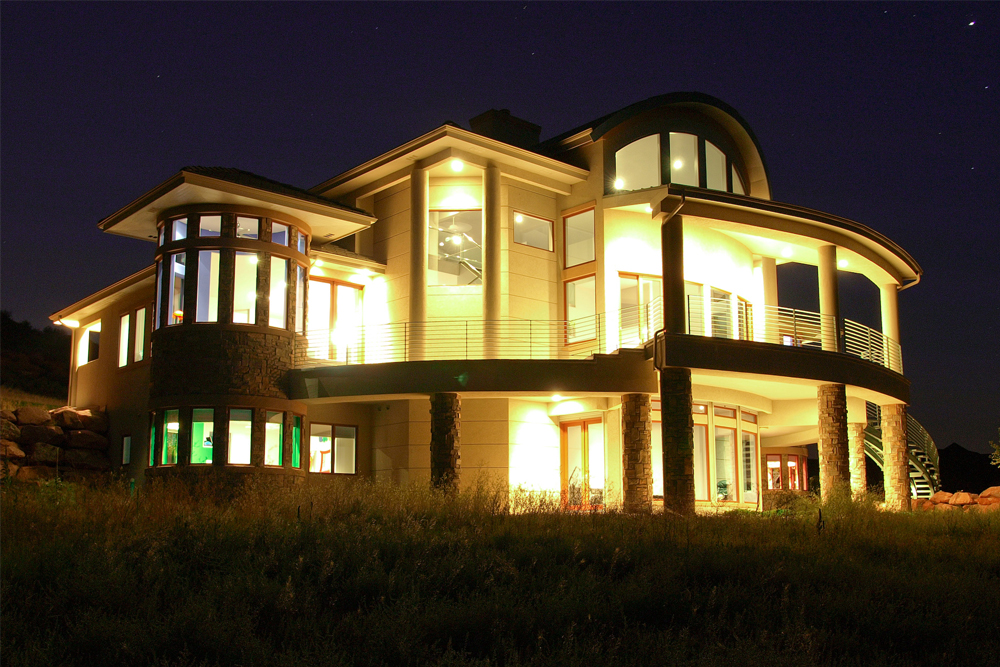 Home at Night of this 4-Bedroom,7563 Sq Ft Plan -7563