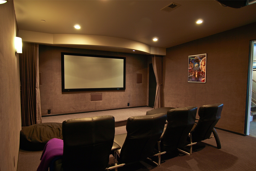 Media Room of this 4-Bedroom,7563 Sq Ft Plan -7563