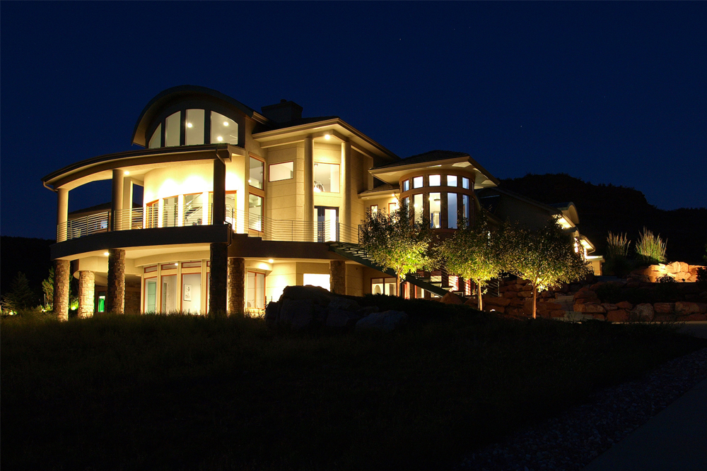 Home at Night of this 4-Bedroom,7563 Sq Ft Plan -7563