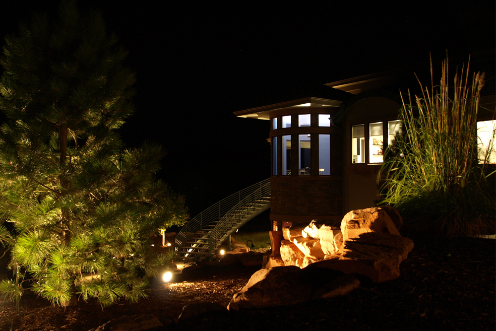 Home at Night of this 4-Bedroom,7563 Sq Ft Plan -7563