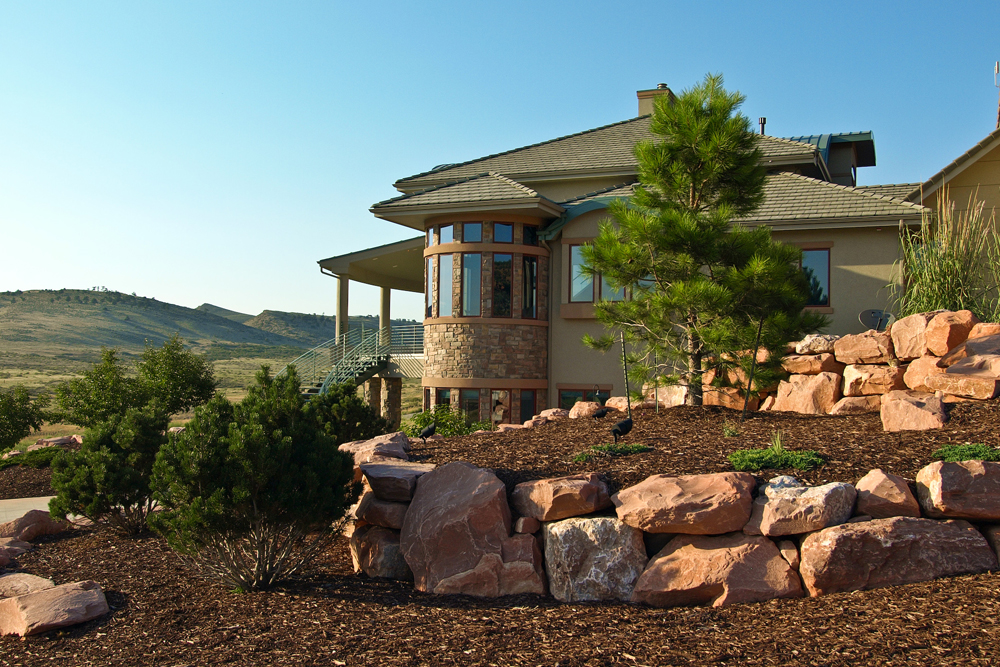 Landscaping of this 4-Bedroom,7563 Sq Ft Plan -7563