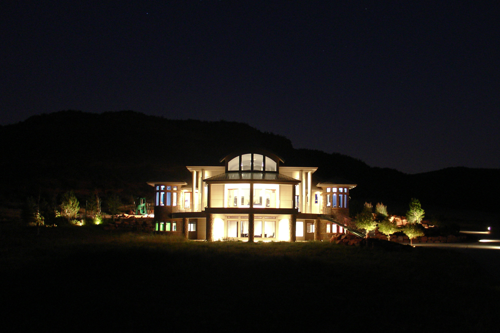 Home at Night of this 4-Bedroom,7563 Sq Ft Plan -7563