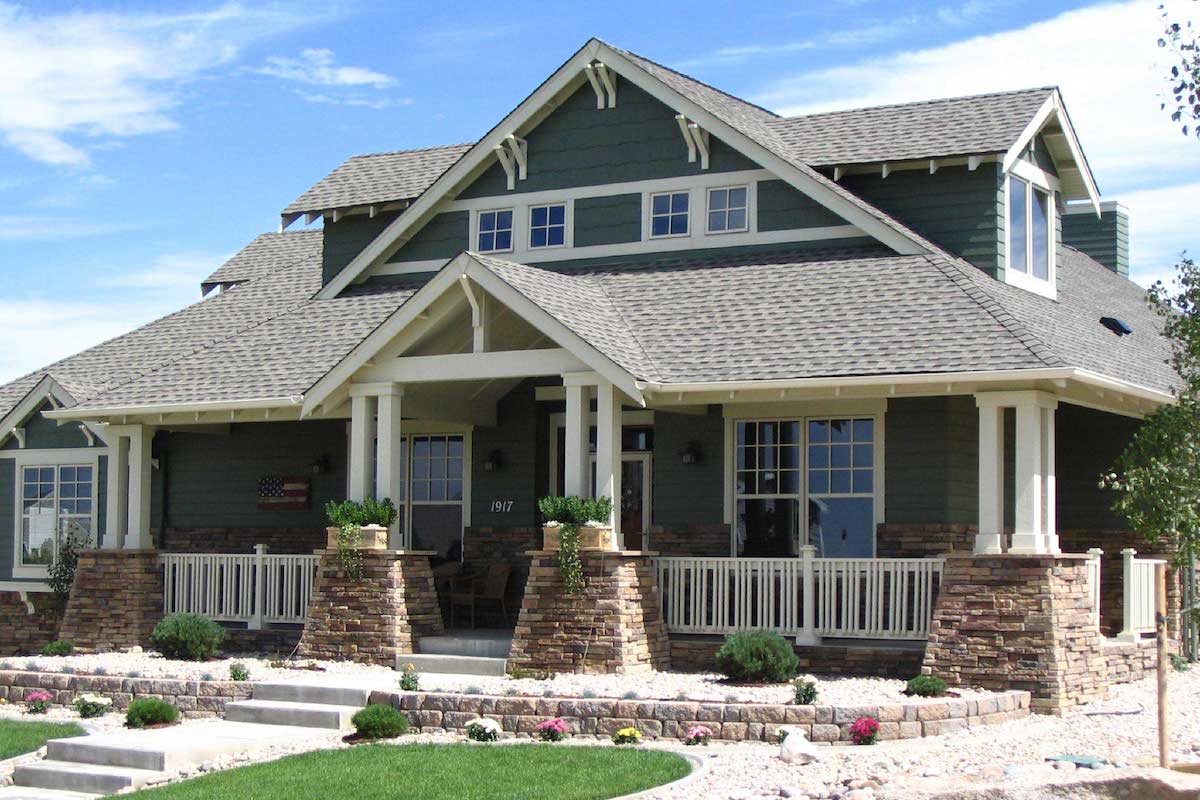 Arts & Crafts House - Plan #161-1001