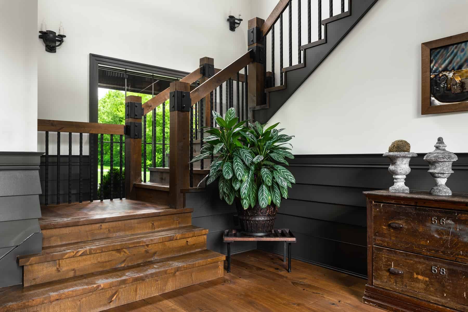 Stairs of this 5-Bedroom,5164 Sq Ft Plan -161-1003