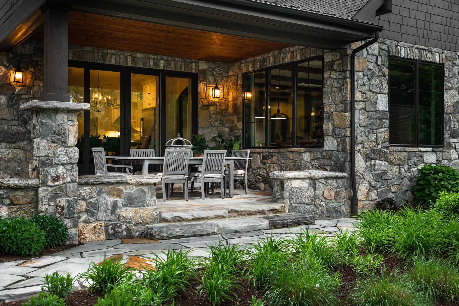 Porch of this 5-Bedroom,5164 Sq Ft Plan -161-1003