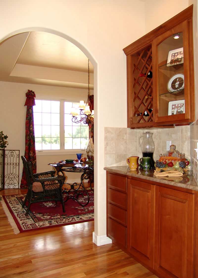 Kitchen: Breakfast Nook of this 4-Bedroom, 2859 Sq Ft Plan - 161-1007