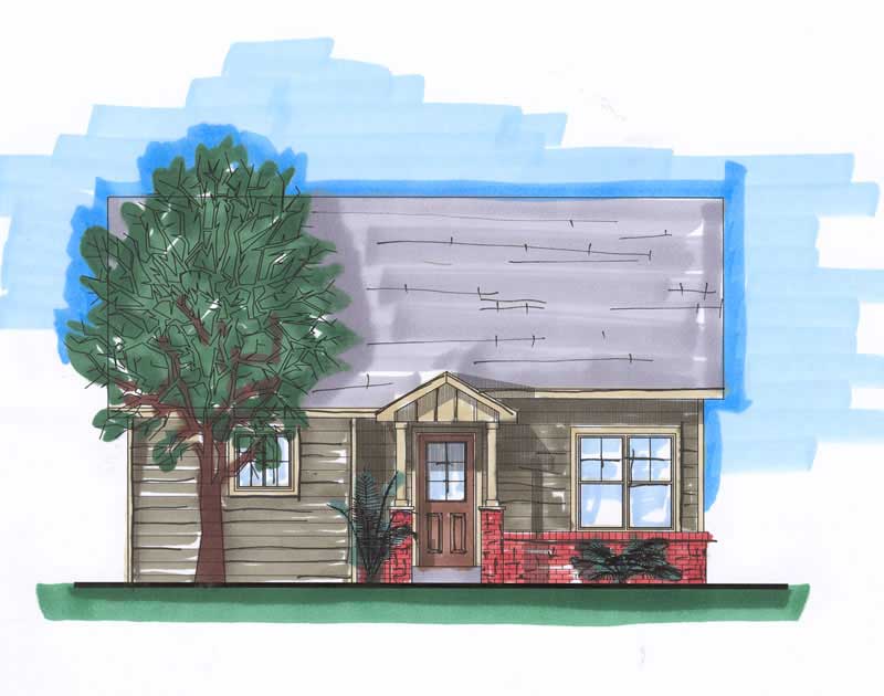 Main image for house plan # 20440