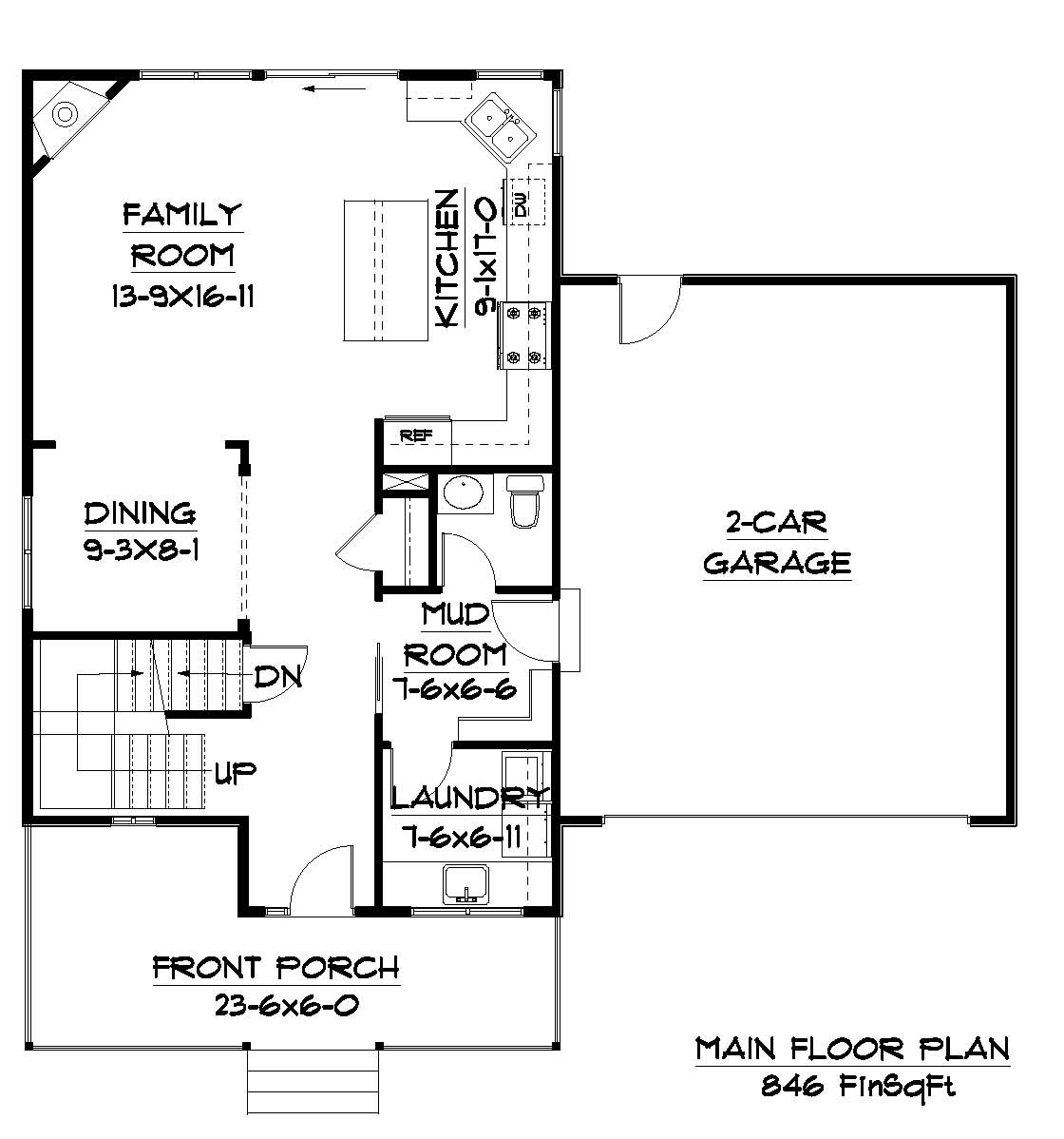 Floor Plan First Story of Victorian Plan #161-1018
