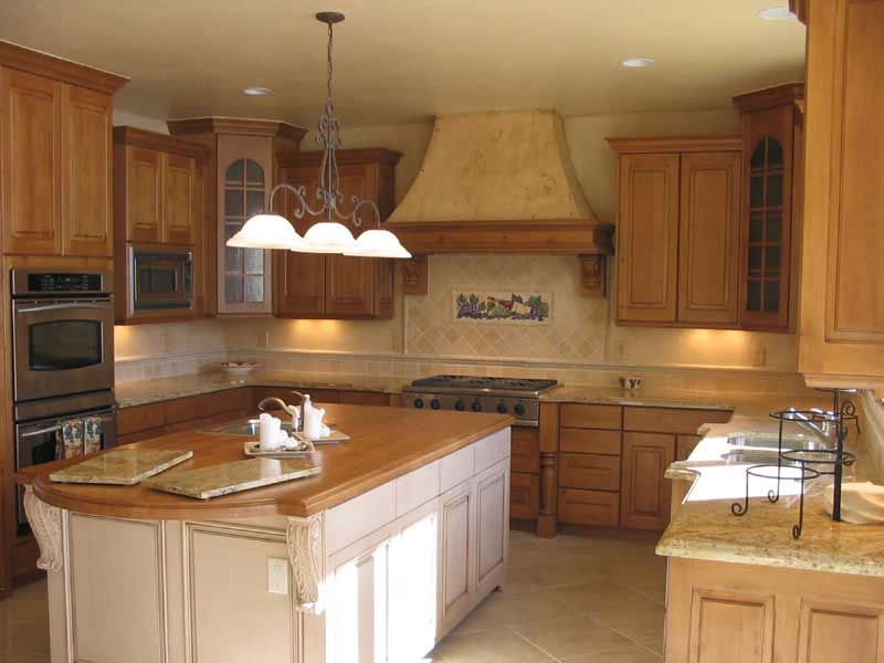 Kitchen: Kitchen Island of this 4-Bedroom, 3965 Sq Ft Plan - 161-1020